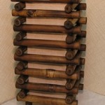 Напольные светильники из бамбука